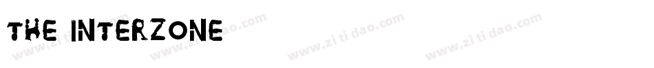 The Interzone字体转换